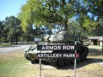 Armor Row, Artillery Park and Parade Ground